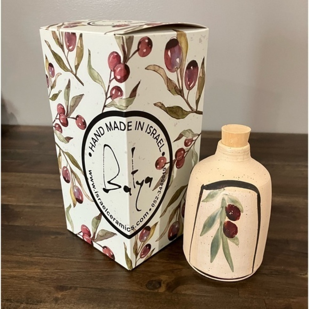 Handmade oil bottle